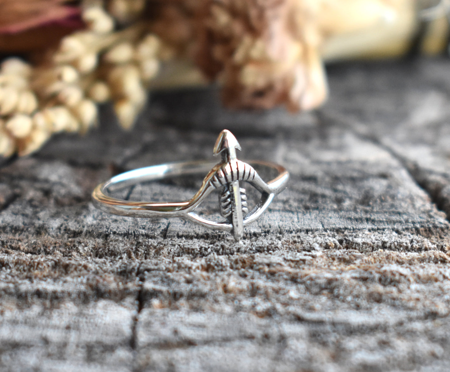 Bow & Arrow Ring-Sterling Silver