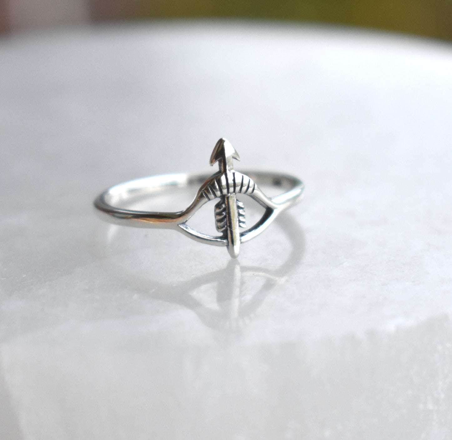 Bow & Arrow Ring-Sterling Silver