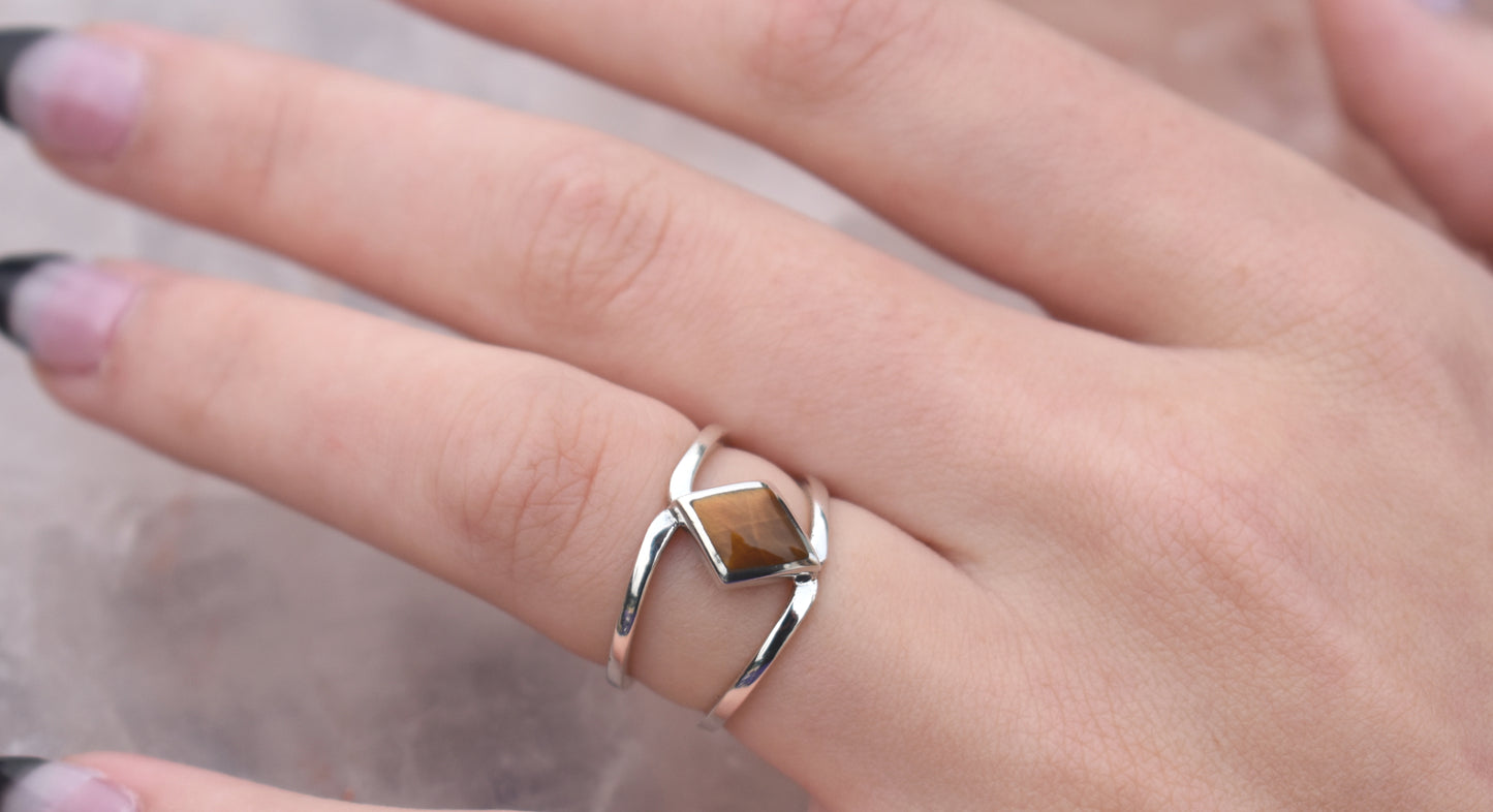 Diamond Opal Statement Ring