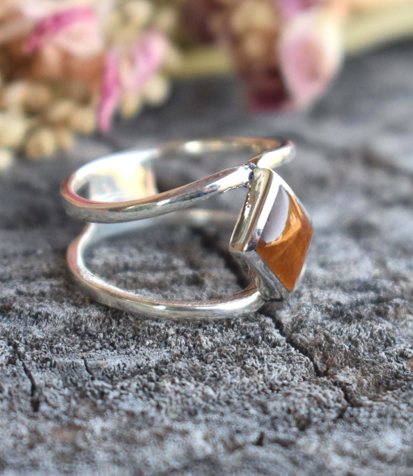 Diamond Opal Statement Ring