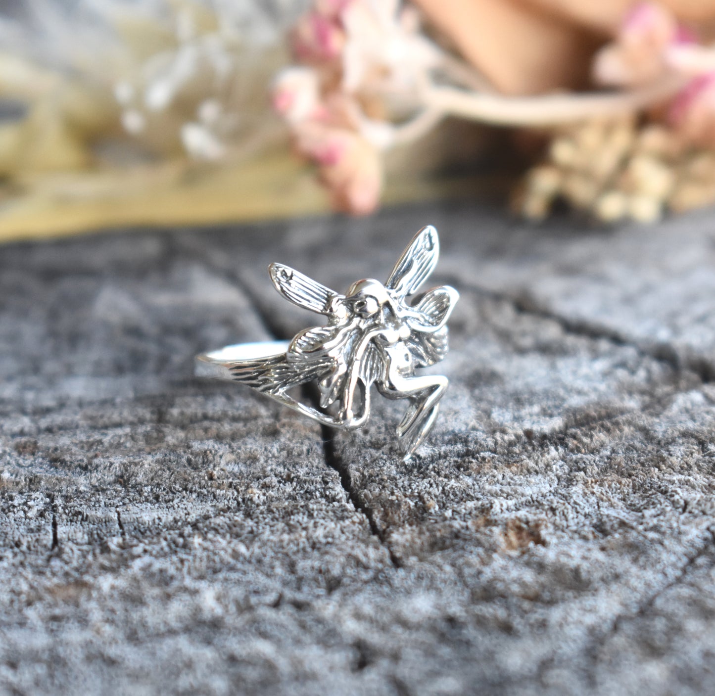 Fairy & Opal Ring Stack Set