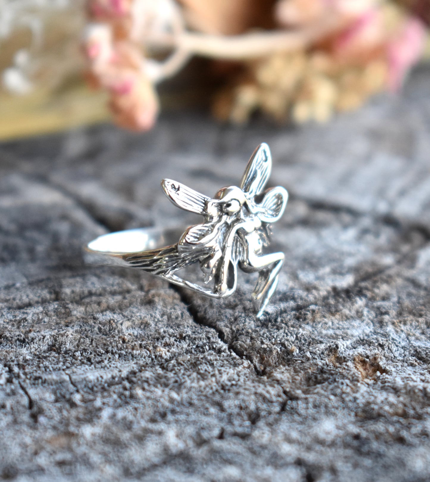 Fairy & Opal Ring Stack Set