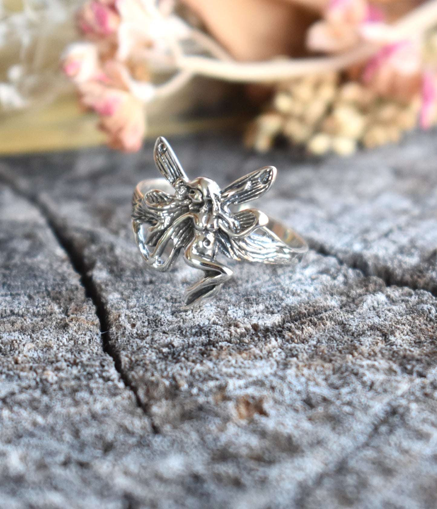 Fairy & Opal Ring Stack Set