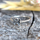 Lotus Flower Ring-Sterling Silver