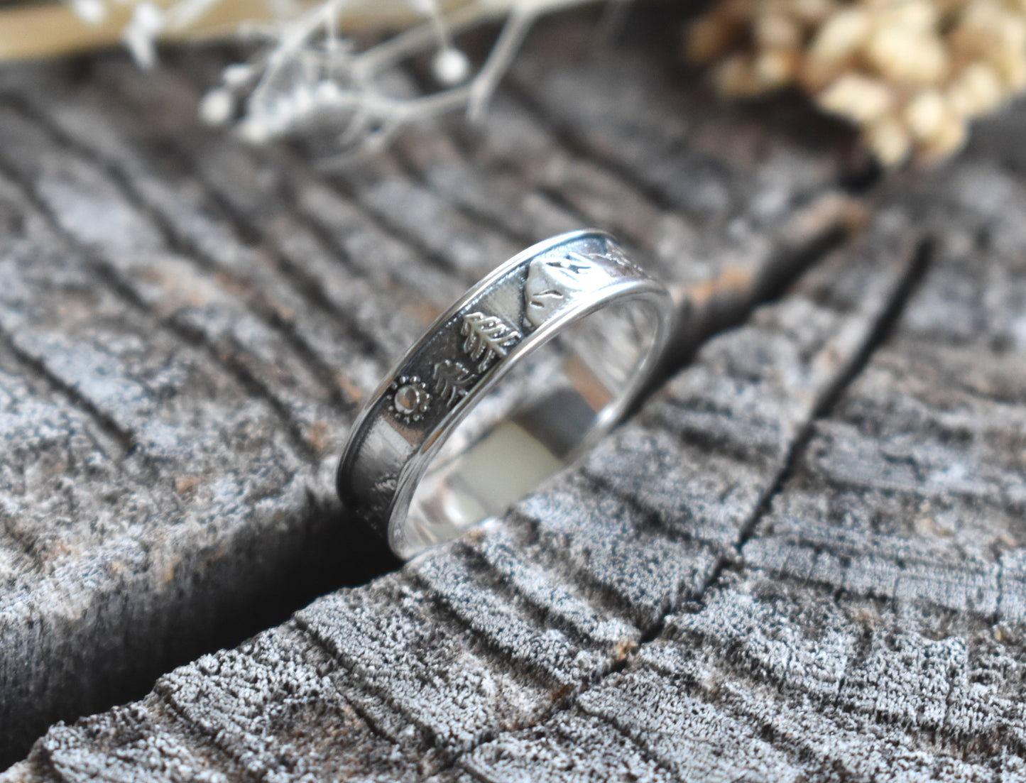 Mountain Range Ring-Sterling Silver