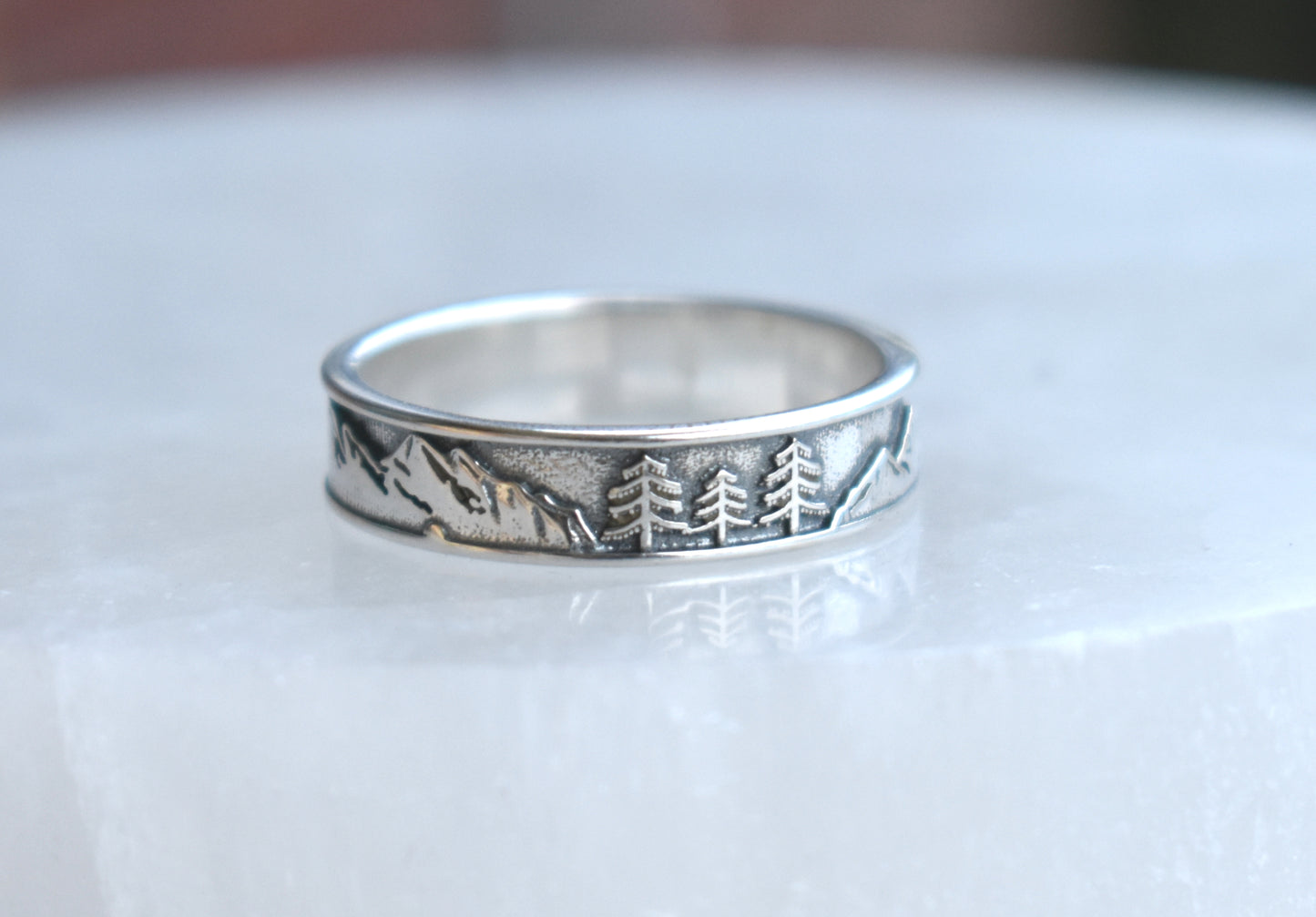 Mountain Range Ring-Sterling Silver