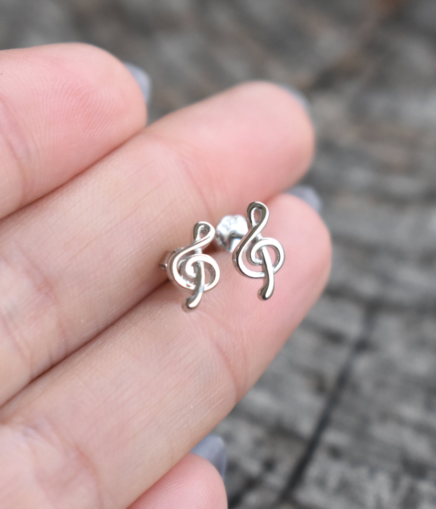 Treble Clef-Gift of Music Earrings