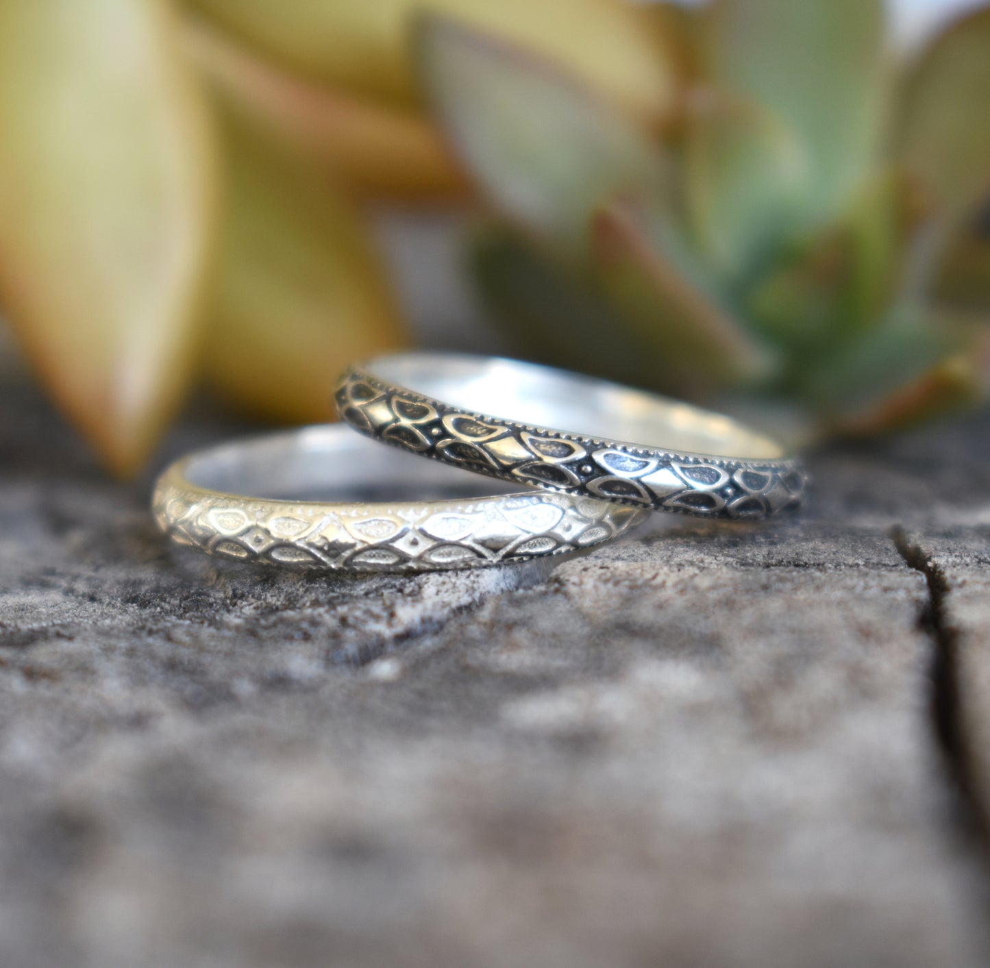 Boho Ring- Floral Ring, Silver Ring, Silver Stacking Ring, Festival Style-Sterling Ring
