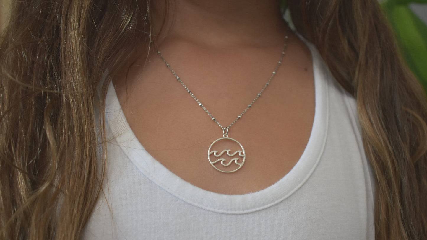 Water Element Necklace- Four Elements, Elemental Magic, Pisces necklace, Scorpio