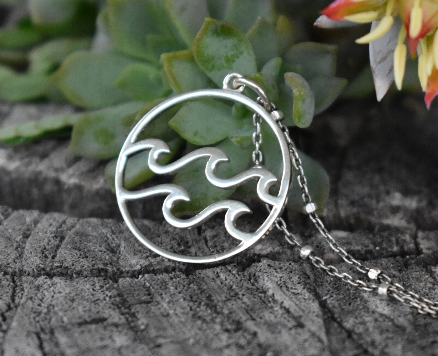 Water Element Necklace- Four Elements, Elemental Magic, Pisces necklace, Scorpio