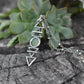 Element Necklace- Four Elements Necklace, Frozen Necklace- Earth Air Fire Water