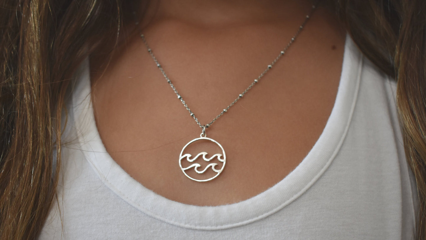 Water Element Necklace- Four Elements, Elemental Magic, Pisces necklace, Scorpio