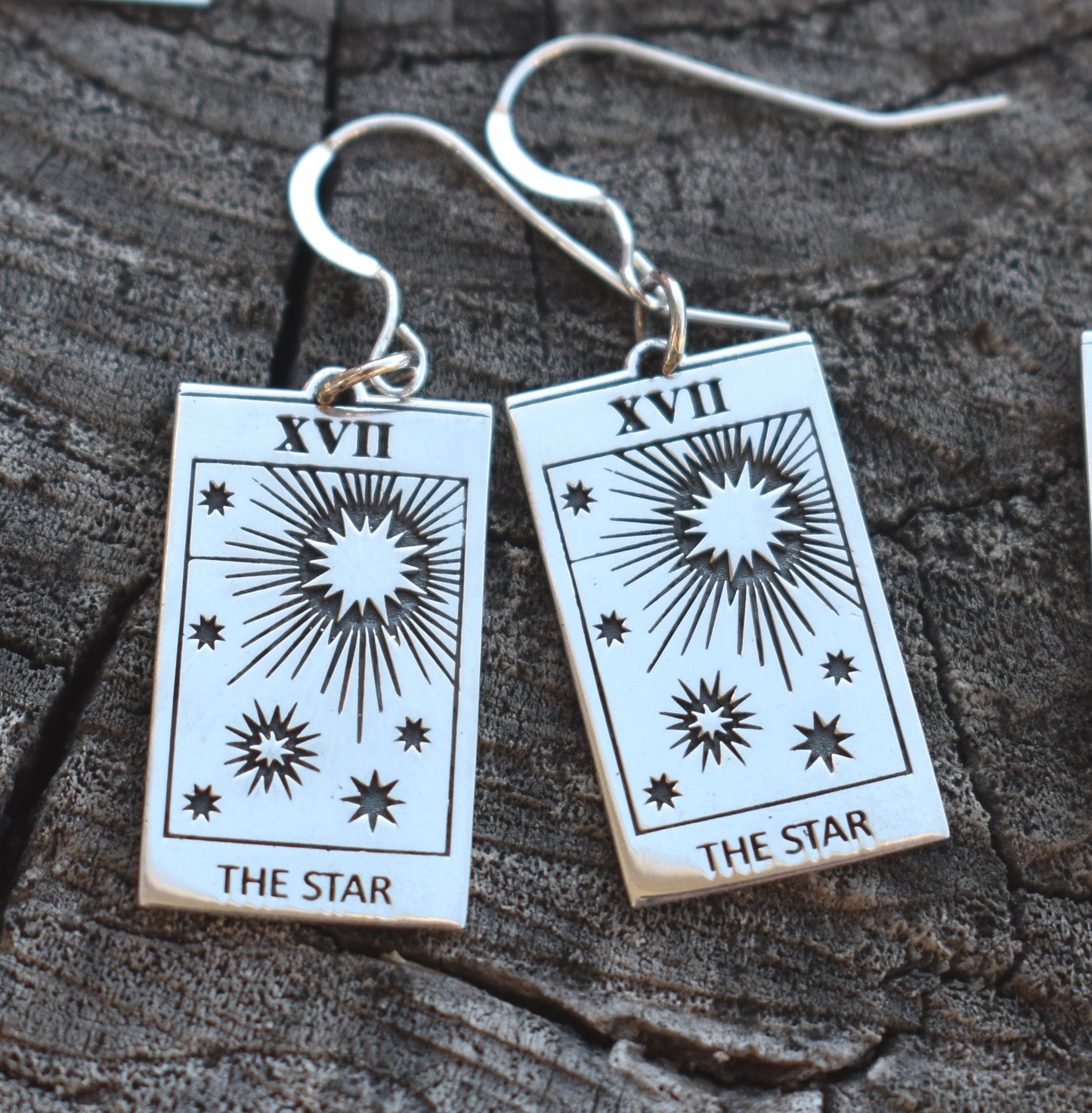 Tarot Card Earrings