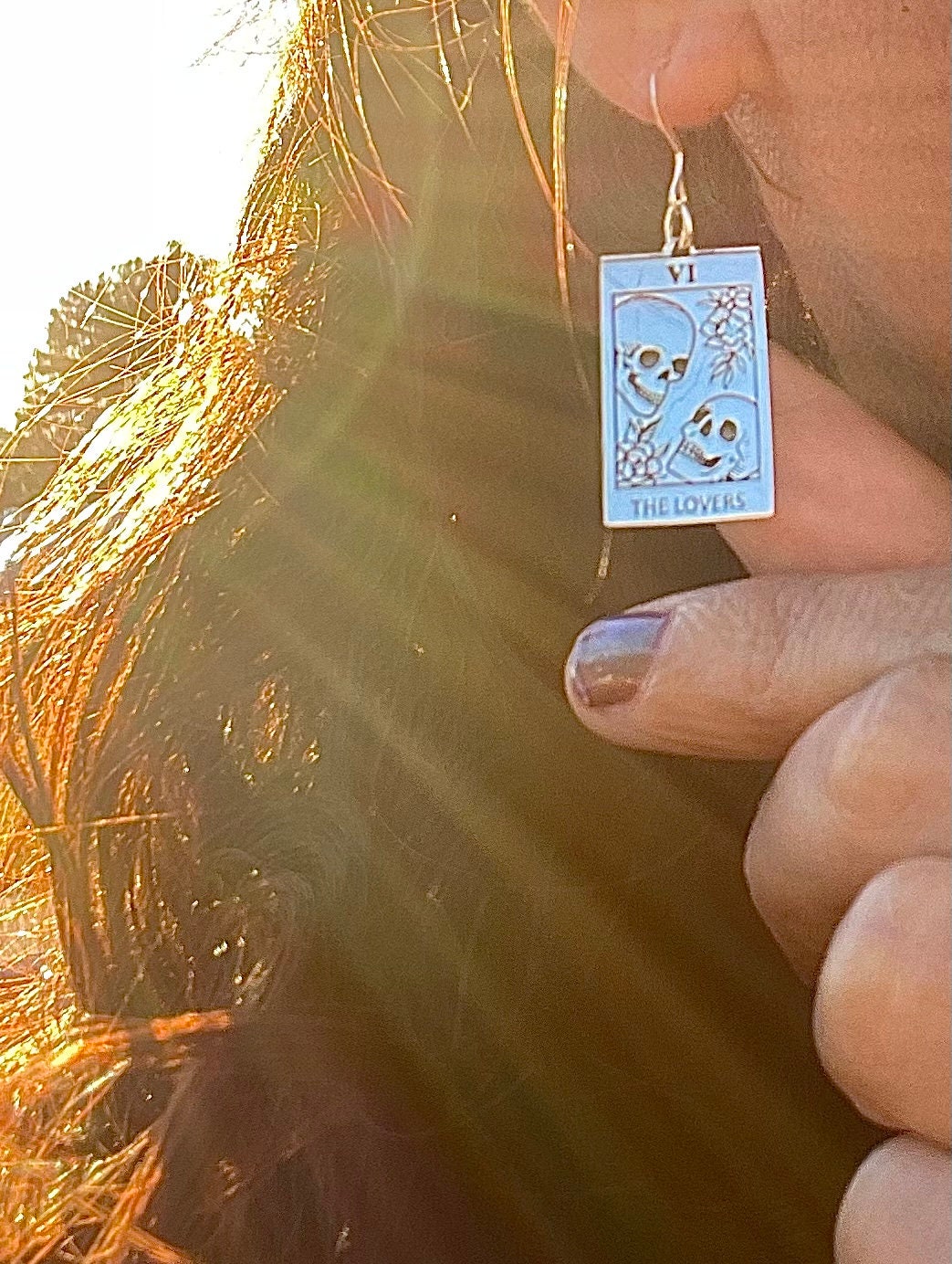Tarot Card Earrings