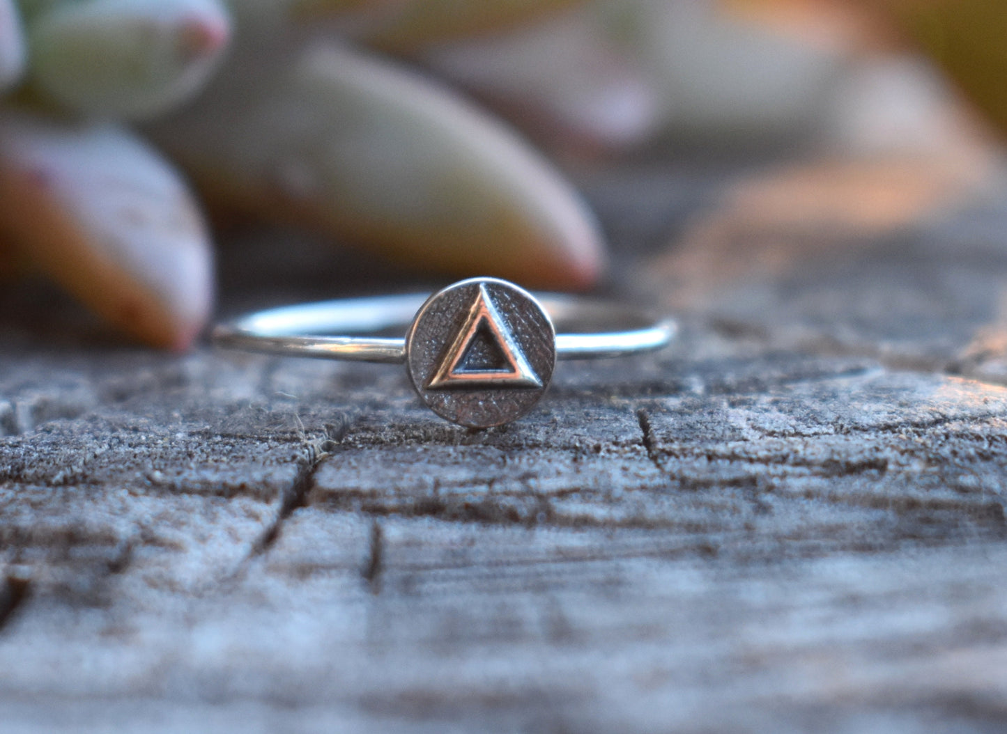 Elements Ring- Fire Ring, Air Ring, Earth Ring, Water Ring, Four Elements-Frozen Rings