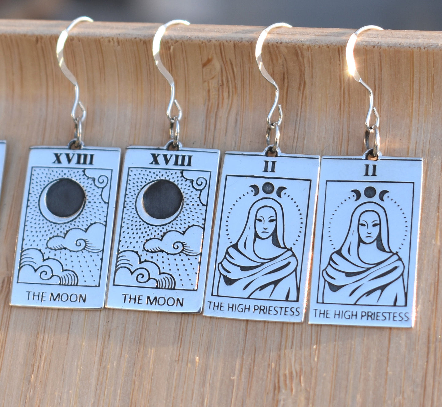 Tarot Card Earrings