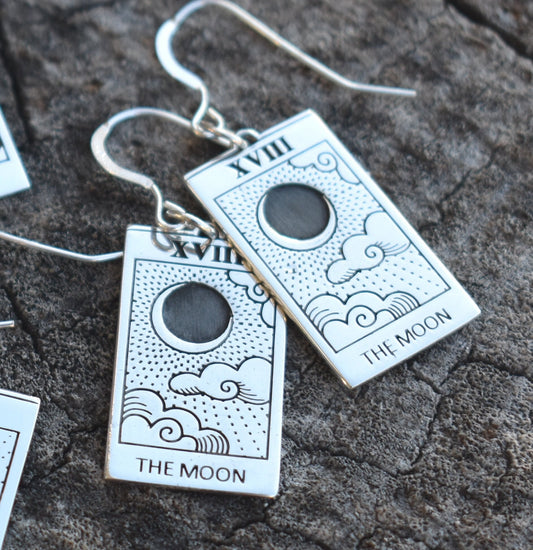 Tarot Card Earrings
