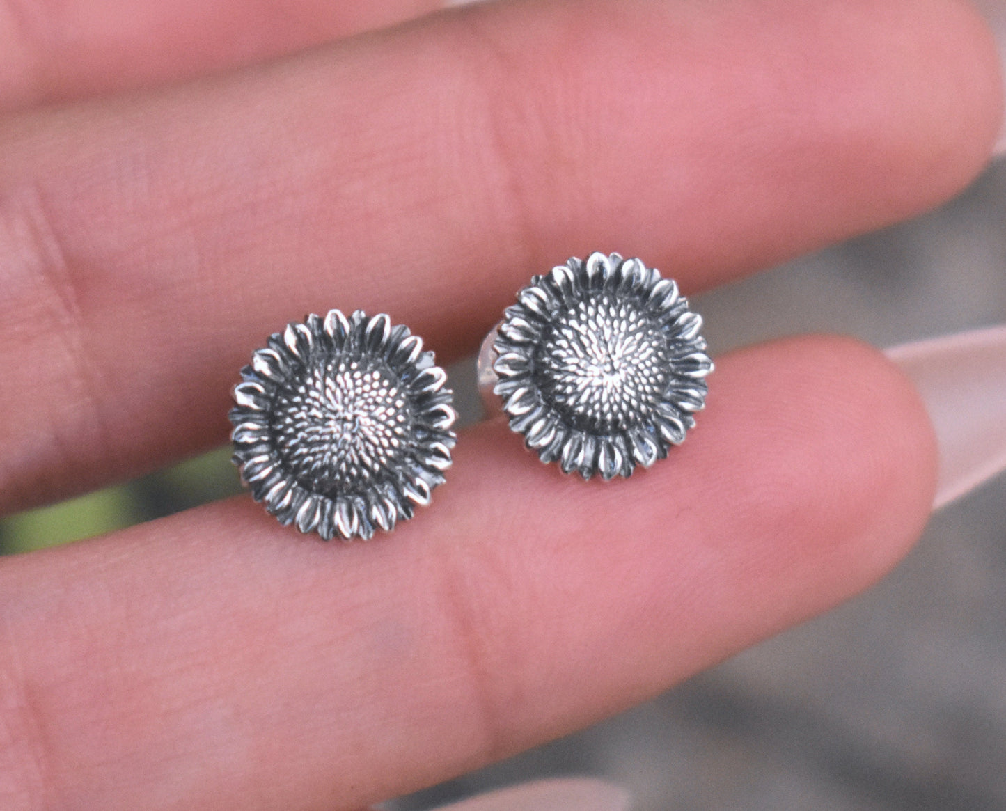 Sunflower Stud Earrings