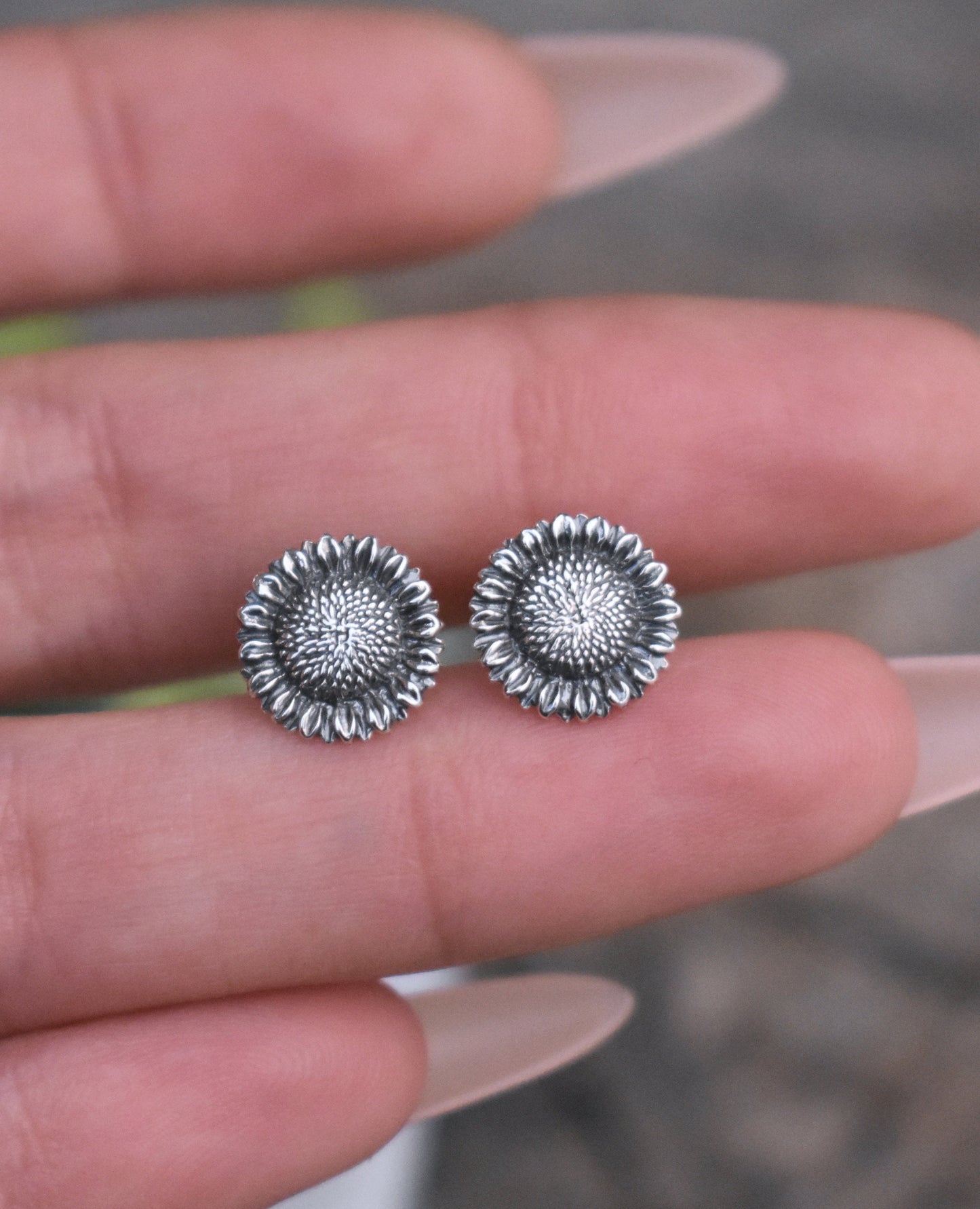 Sunflower Stud Earrings