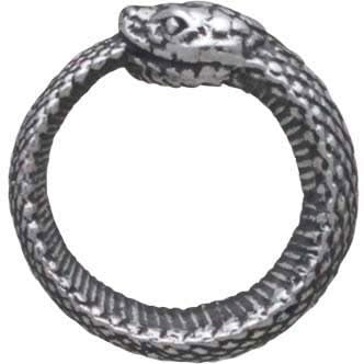 Ouroboros Earrings- Snake Earrings, Snake Jewelry, Snake Medicine-Death And Rebirth