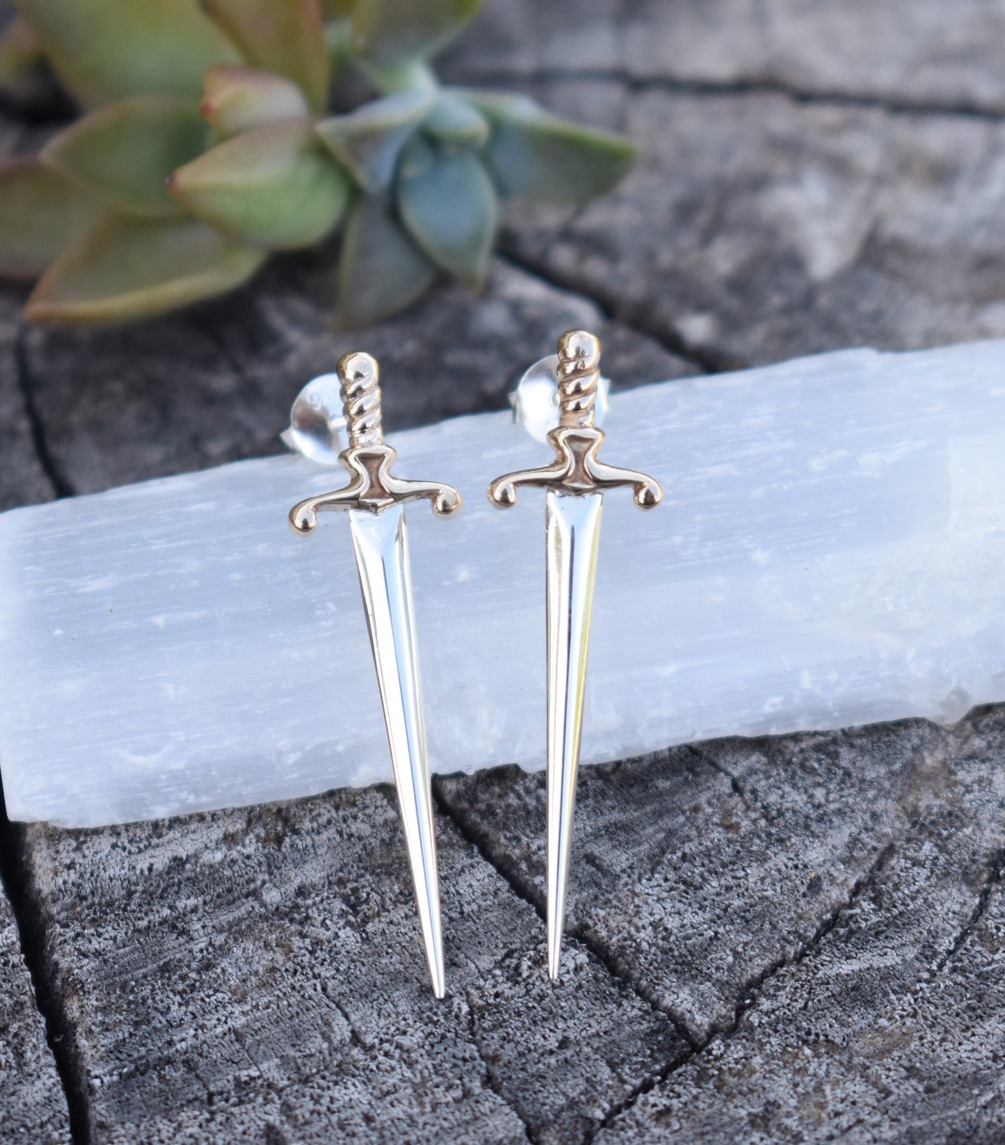 Sword Earrings- Ace Of Swords, Queen Of Swords, King Of Swords- Tarot Earrings
