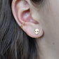 Gold Bead Non Pierce Ear Cuff-18k