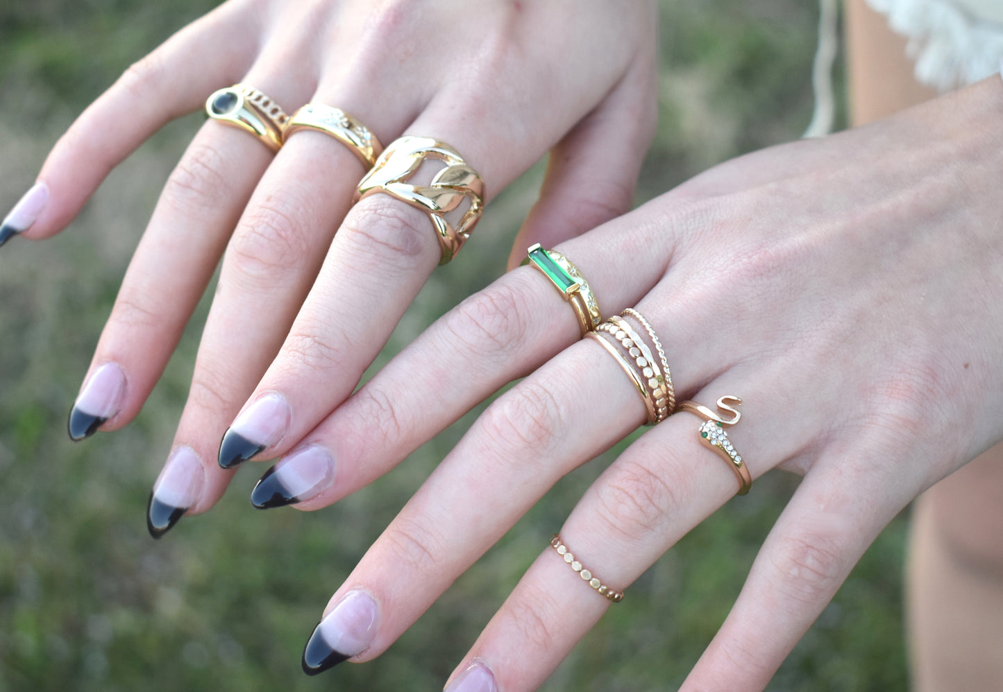 Gold Snake Ring, Death And Rebirth-Snake Medicine-18k Gold Vermeil