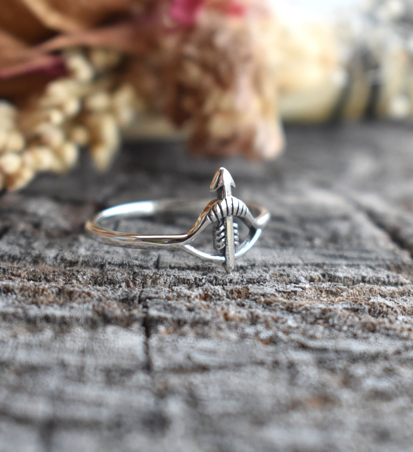 Bow & Arrow Ring-Sterling Silver