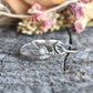 Moon & Opal Stack Rings-Sterling Silver