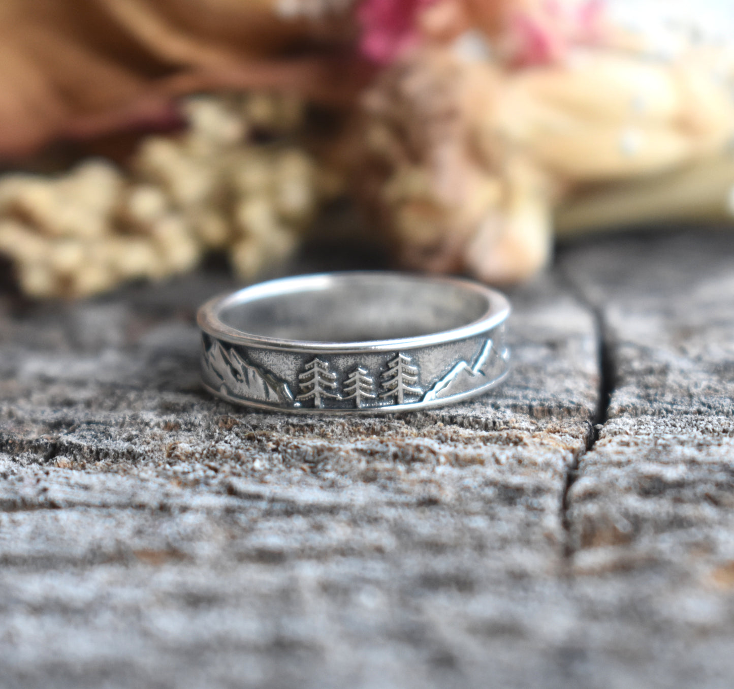 Mountain Range Ring-Sterling Silver