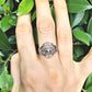 Spider in Web Ring-Sterling Silver -Statement Ring