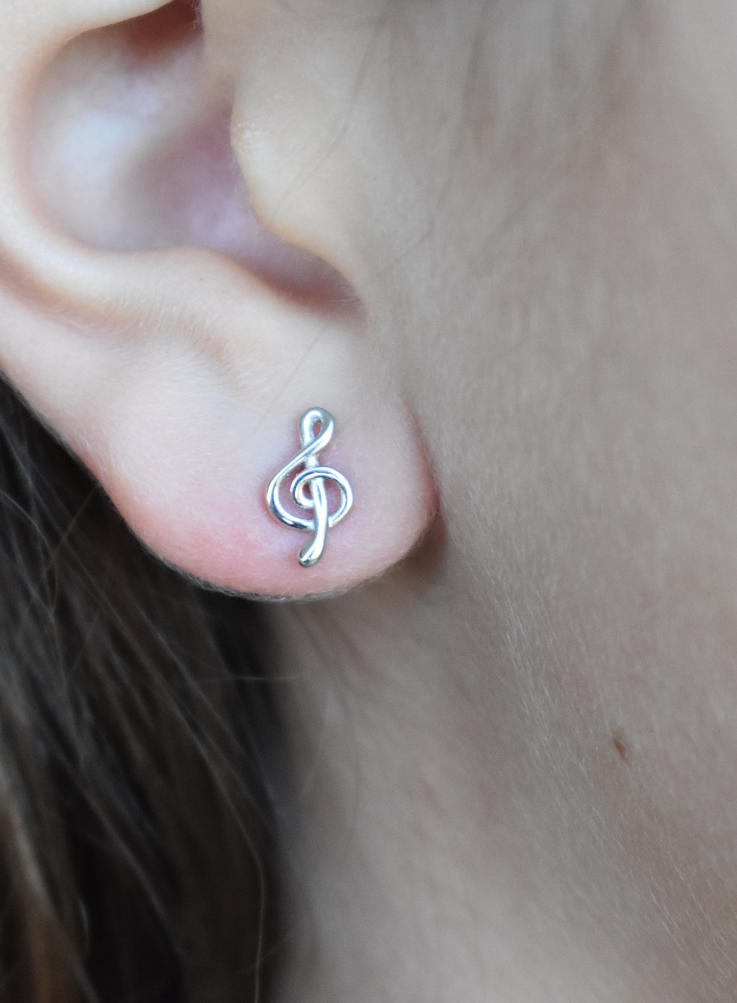 Treble Clef-Gift of Music Earrings