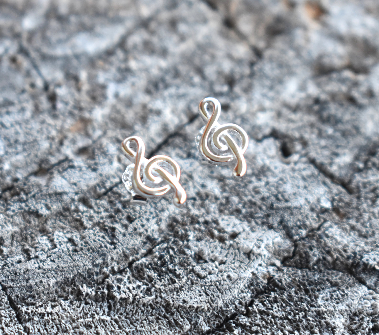 Treble Clef-Gift of Music Earrings