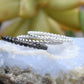 Silver Bead Ring- Flat Bead Ring, Boho Ring- Sterling Silver