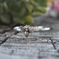 Bee Ring- Silver Rings, Midi Rings, Honeybee Ring, Bee Jewelry-Sterling Silver