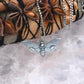 Death Head Moth Necklace-Hawkmoth Necklace- Sterling Silver Moth Necklace