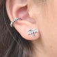 Dragon Earrings-Dragon Studs, Game of Thrones Studs-925 Sterling Silver