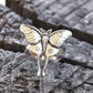 Luna Moth Ring- Moth Ring, Luna Moth Jewelry, Butterfly Ring-Silver Moth Ring