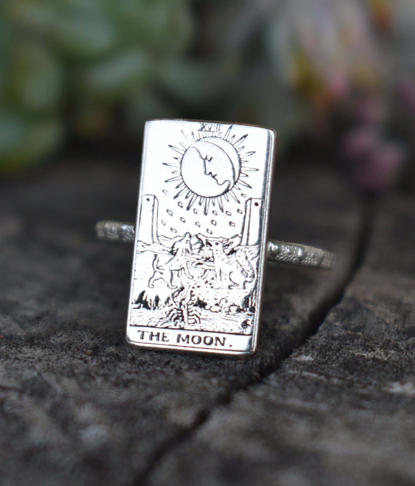 Tarot Card Ring- 22 Major Arcana,  Tarot Jewelry, Fortune Teller, Witchy Ring-Silver Ring