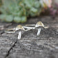 Mushroom Ring- Sterling Silver Mushroom Ring, Silver rings, Hedgewitch