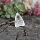 Planchette Ring- Ouija Ring, Moon Phase Ring, Evil Eye Ring, Witchy Ring-Silver Ring