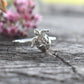 Turtle Ring- Sea Turtle Ring, Baby Sea Turtle- Silver Turtle Ring