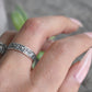 Flower Ring- Floral Ring, Eternity Band, Y2k Ring,- Cottagecore Ring- Sterling Silver