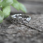 Double Braid Ring- Braided Band, Twist Ring, Rope Ring, Celtic Braid Ring