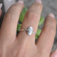 Fortune Telling Ring- Witchy Ring,  Silver Hand Ring, Meditation Ring