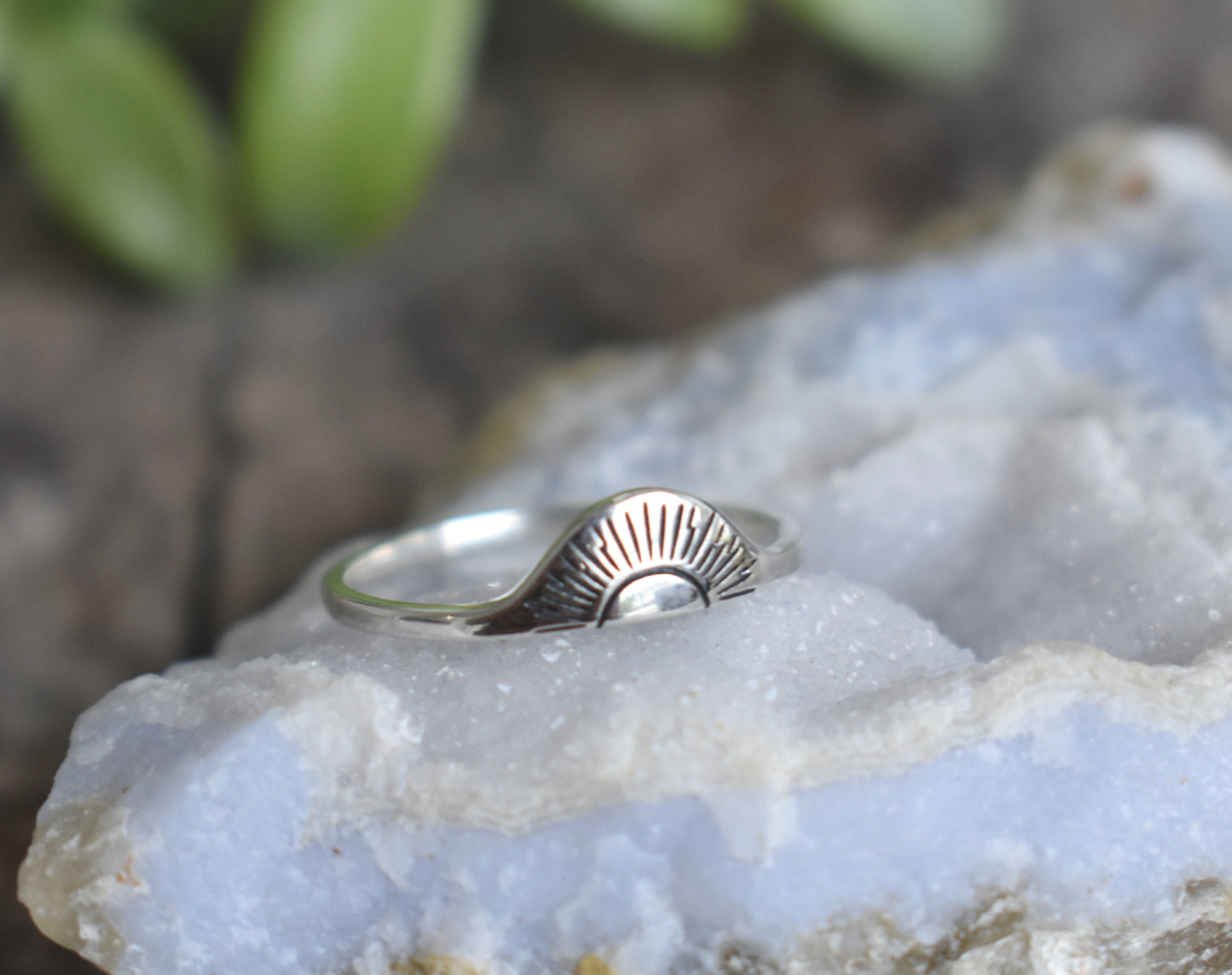 Sun Ring- Sun Jewelry, Sunshine Ring, Sunset Ring, Sunrise Ring, Leo Ring-Silver Ring