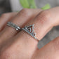 Henna Ring- Boho Ring, Petal Ring, Bali Ring, Mandala Ring-Silver Ring