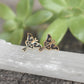 Luna Moth Earrings- Luna Moth Studs, Butterfly Earrings, Gold Moth Earrings