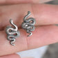 Snake Earrings- Snake Studs, Serpent Jewelry, Death/Rebirth, Witchy Earring