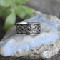 Celtic Ring- Double Braid Ring, Braided Band, Twist Ring, Rope Mens Ring